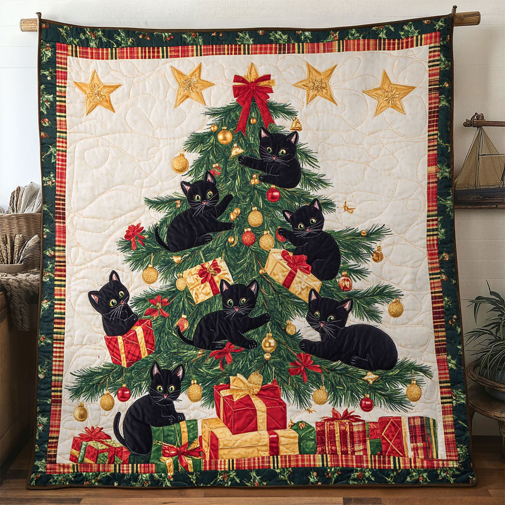 Black Cat Winter Dreams WN0711012CL Quilt
