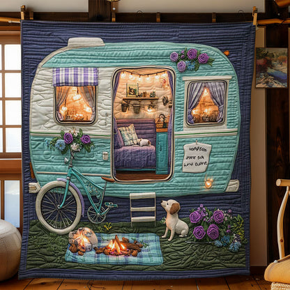 Cozy Retro Camper WN1504016CL Quilt
