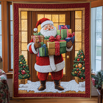 Overloaded Santa LT1811016CL Quilt
