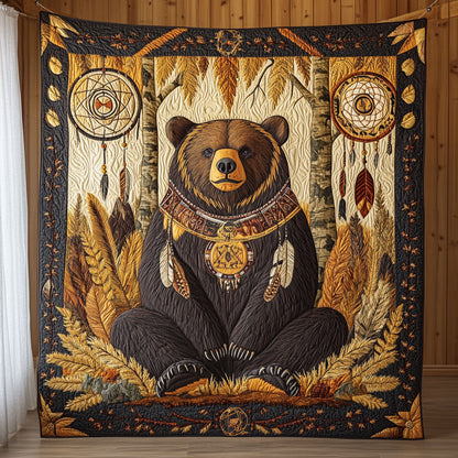 Tribal Bear CW1007041CL Quilt