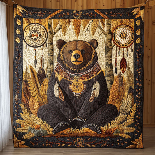 Tribal Bear CW1007041CL Quilt