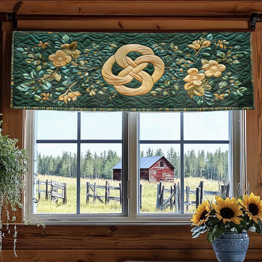 Forest Knot WY2304006CL Quilted Valance
