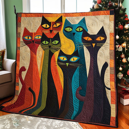 Cozy Whiskers CP1111033CL Quilt