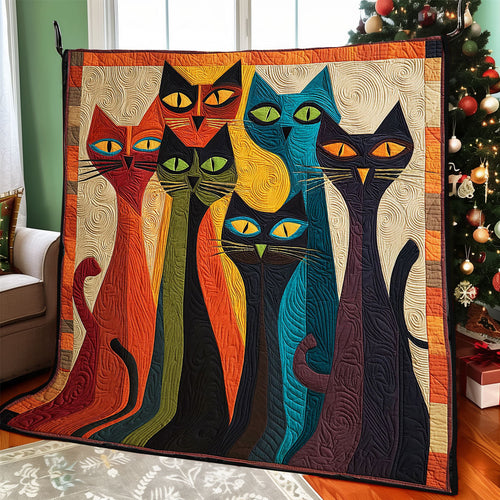 Cozy Whiskers CP1111033CL Quilt