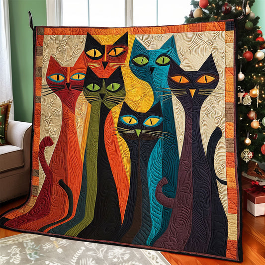 Cozy Whiskers CP1111033CL Quilt