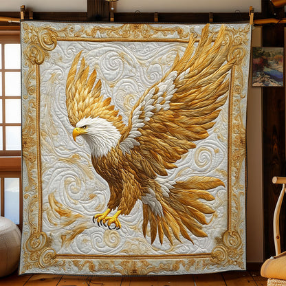 Fierce White Eagle WJ3112014CL Quilt