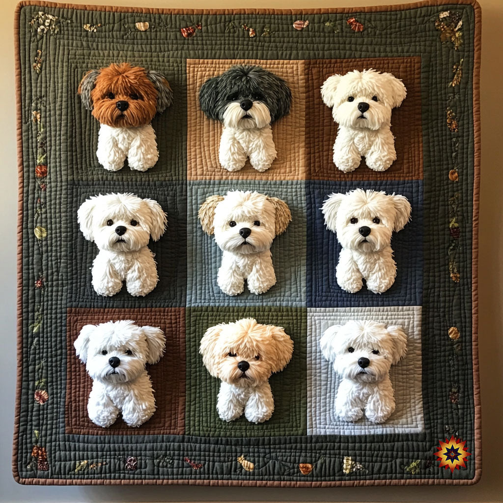 Vintage Havanese WJ0312039CL Quilt