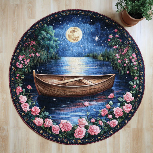 Dream Lake CW1306016CL Quilted Round Mat