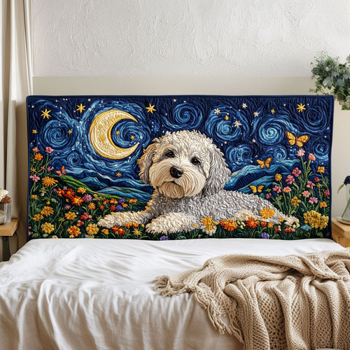 Moonlit Dog KL2312027CL Quilted Headboard Slipcover