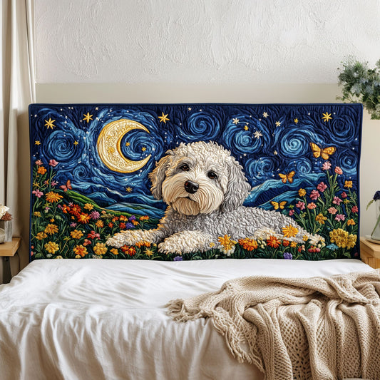Moonlit Dog KL2312027CL Quilted Headboard Slipcover