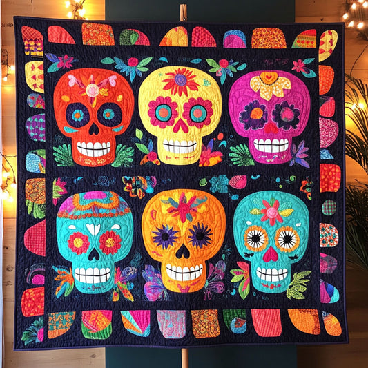 Sugar Skull Symphony WJ2308003CL Quilt