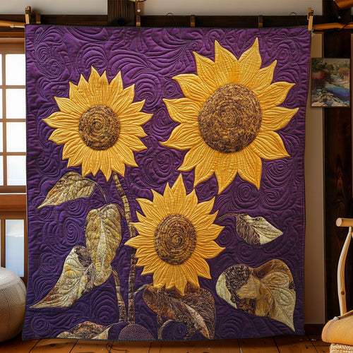 Sunflower Love WN1703072CL Quilt