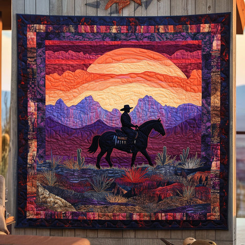 Prairie Sky Cowboy WN0110043CL Quilt