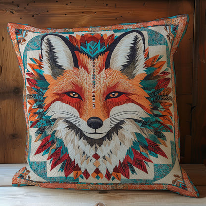 Feather Native Fox WY0602080CL Quilt Pillow Case