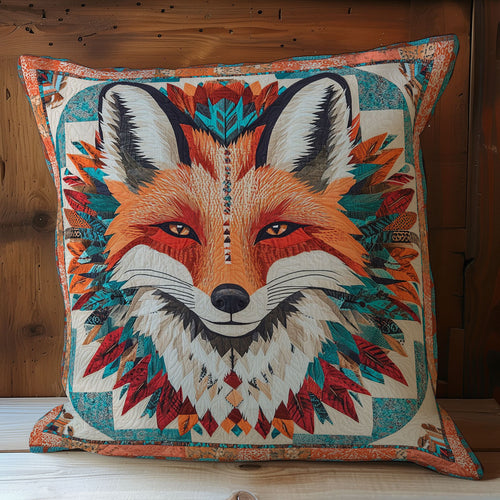 Feather Native Fox WY0602080CL Quilt Pillow Case