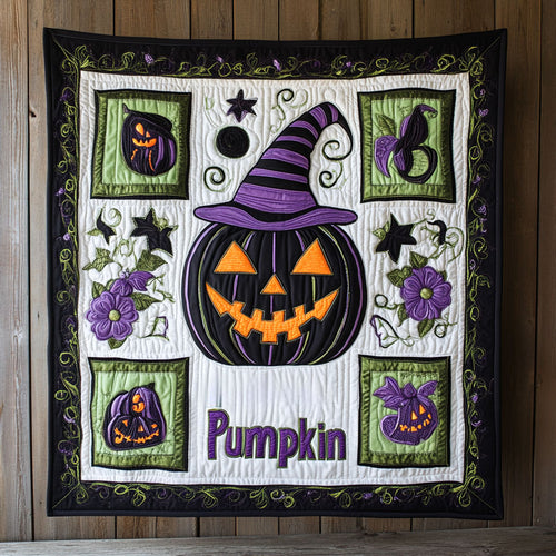 Wicked Hat Pumpkin WN1808048CL Quilt
