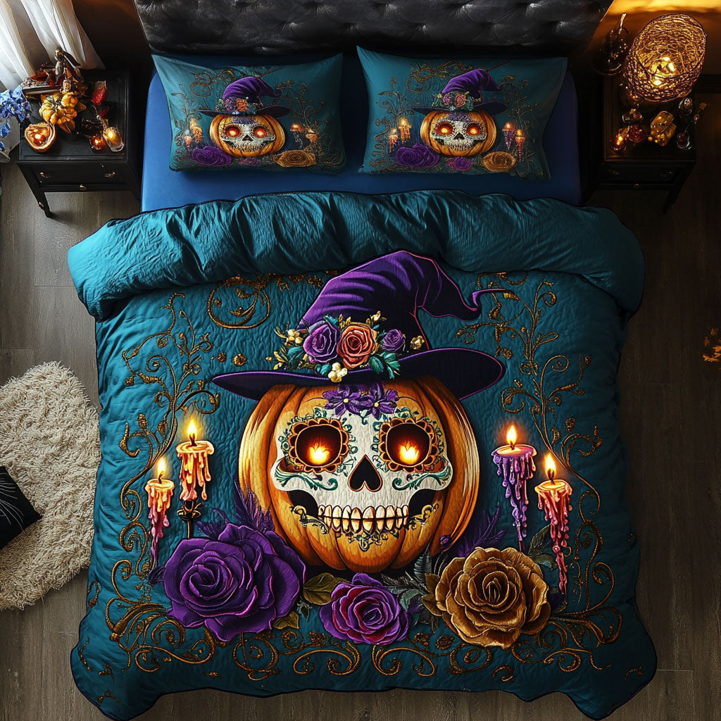 Moonlit Pumpkin Requiem WN1108050CL Duvet Cover Set
