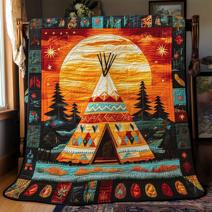 Sunlit Spirit Tepee WJ3012019CL Quilt