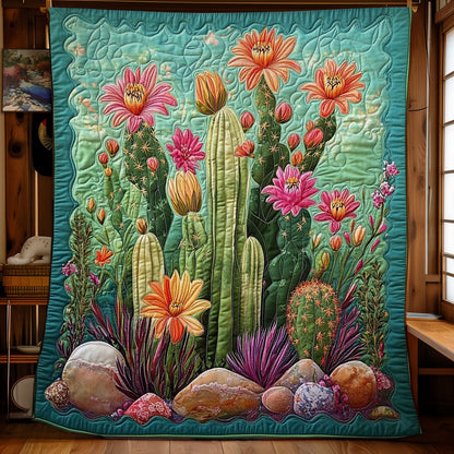 Cactus Garden WY1401028CL Quilt