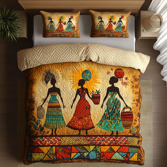 Cultural Soul African Woman WN2111003CL Duvet Cover Set