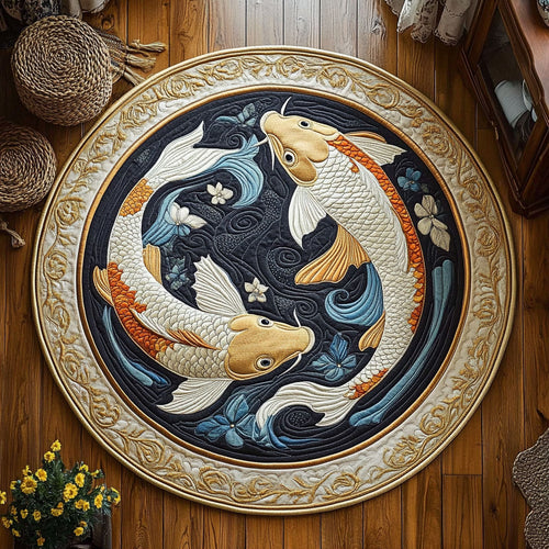 Eternal Serenity WY0508002CL Quilted Round Mat