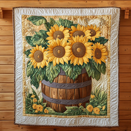 Blooming Sunflower CW0206005CL Quilt