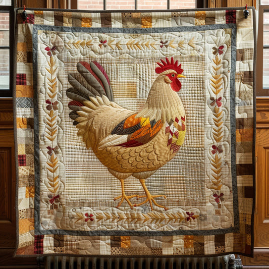 Vintage Hen CP0606039CL Quilt