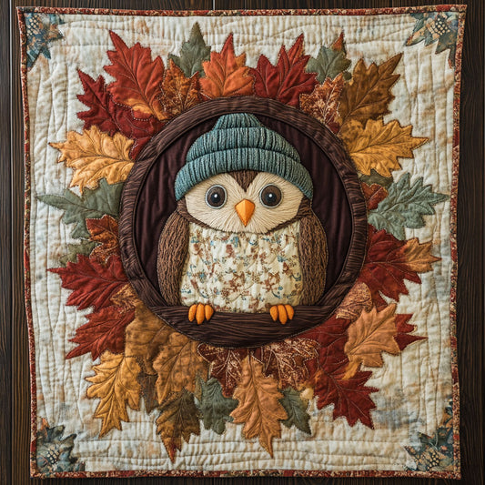 Owl Leaf Window DH1909006CL Quilt