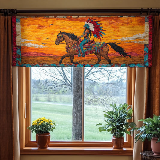 Woman Native American WX2205058CL Quilted Valance