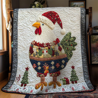 Merry Chicken WN2011003CL Quilt