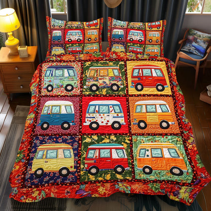 Vintage Camper Van WJ1012050CL Duvet Cover Set