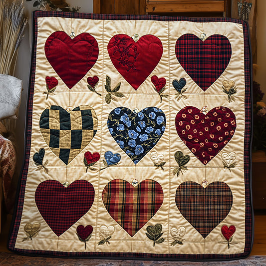 Vintage Heart WJ2104041CL Quilt