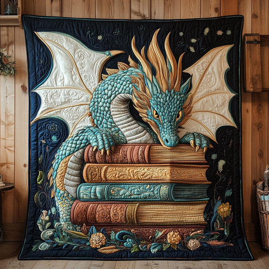 Arcane Dragon Book CW2709041CL Quilt