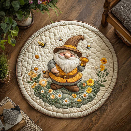 Honey Gnome WN2703057CL Quilted Round Mat