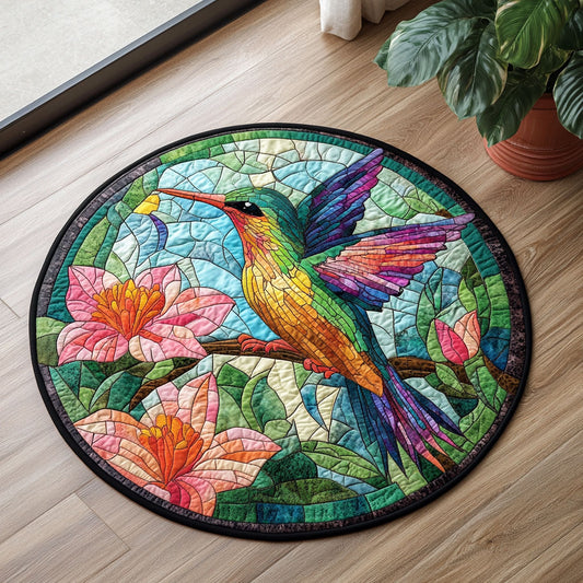Hummingbird CW3006027CL Quilted Round Mat