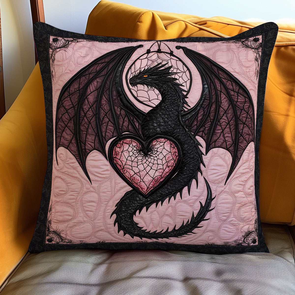 Heart Of The Dragon WN1002109CL Quilt Pillow Case