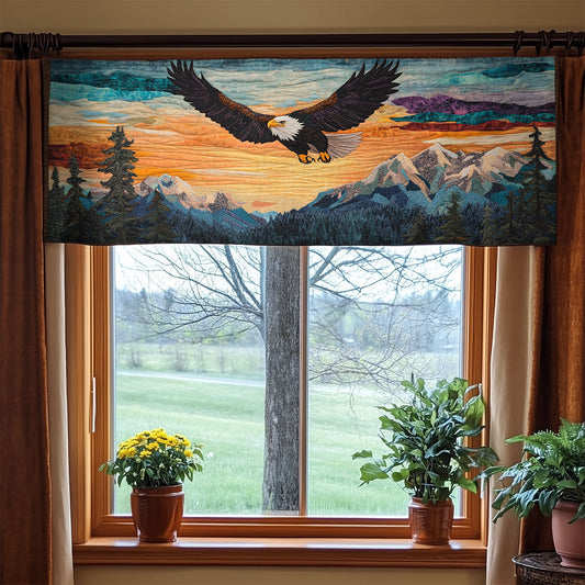 Eagle Mountain WX0805013CL Quilted Valance