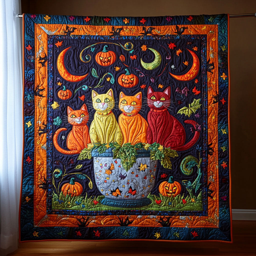 Whispers And Meows WY2008014CL Quilt