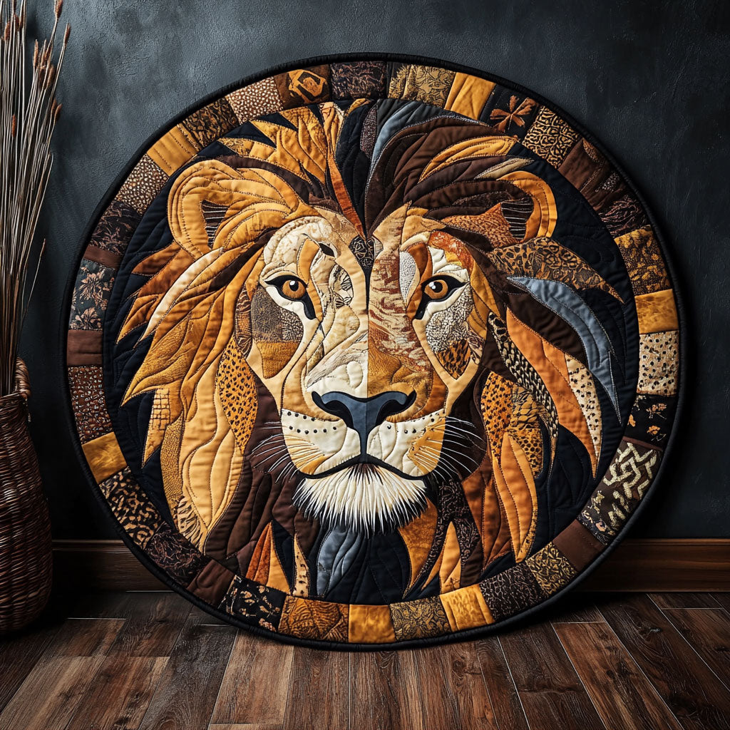 King of Comfort CM3105013CL Quilted Round Mat