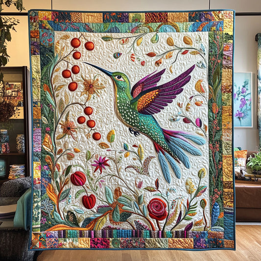 Hummingbird Into The Wild WU2210032CL Quilt