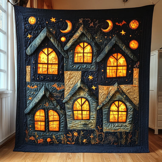Haunted Village CW0609041CL Quilt