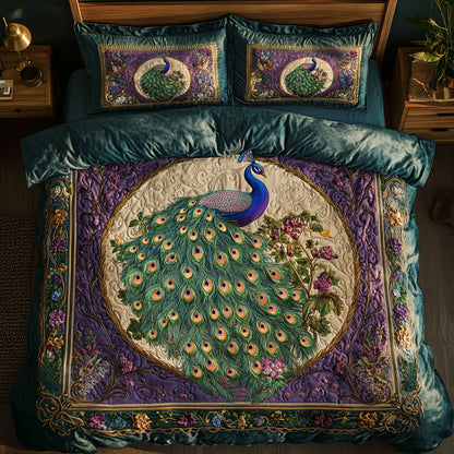 Midnight Peacock WN2908042CL Duvet Cover Set