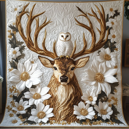 Deer & Owl LT1509052CL Quilt