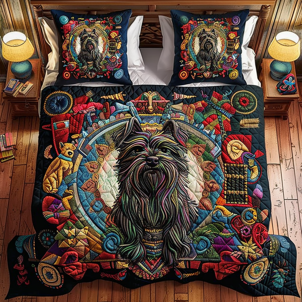 Mayan Culture Terrier WY0801111CL Duvet Cover Set