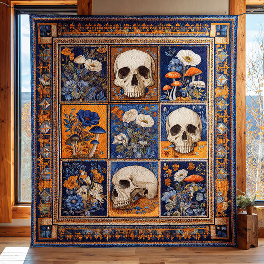 Skull Garden CW1208068CL Quilt