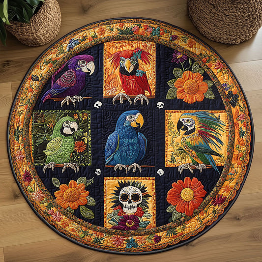 Shadow Parrot WN2108114CL Quilted Round Mat