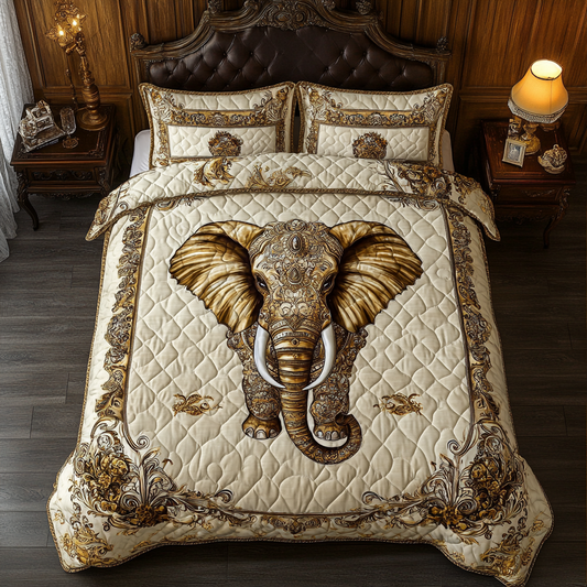 Purple Elephant WY1001073CL Duvet Cover Set