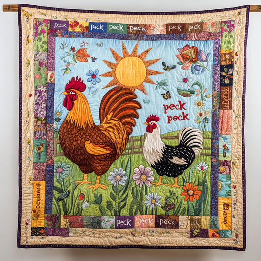 The Pecker Field WY2708024CL Quilt