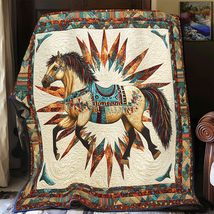 Trigger Pattern Star Horse WY2101081CL Quilt