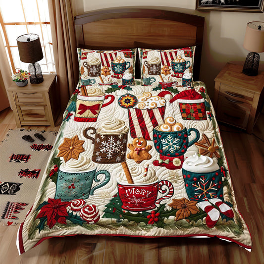 Christmas Hot Cocoa Party WP2111005CL Duvet Cover Set